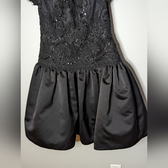 Chris Kole Vintage off the shoulder beaded COUTURE dress - Picture 11 of 15